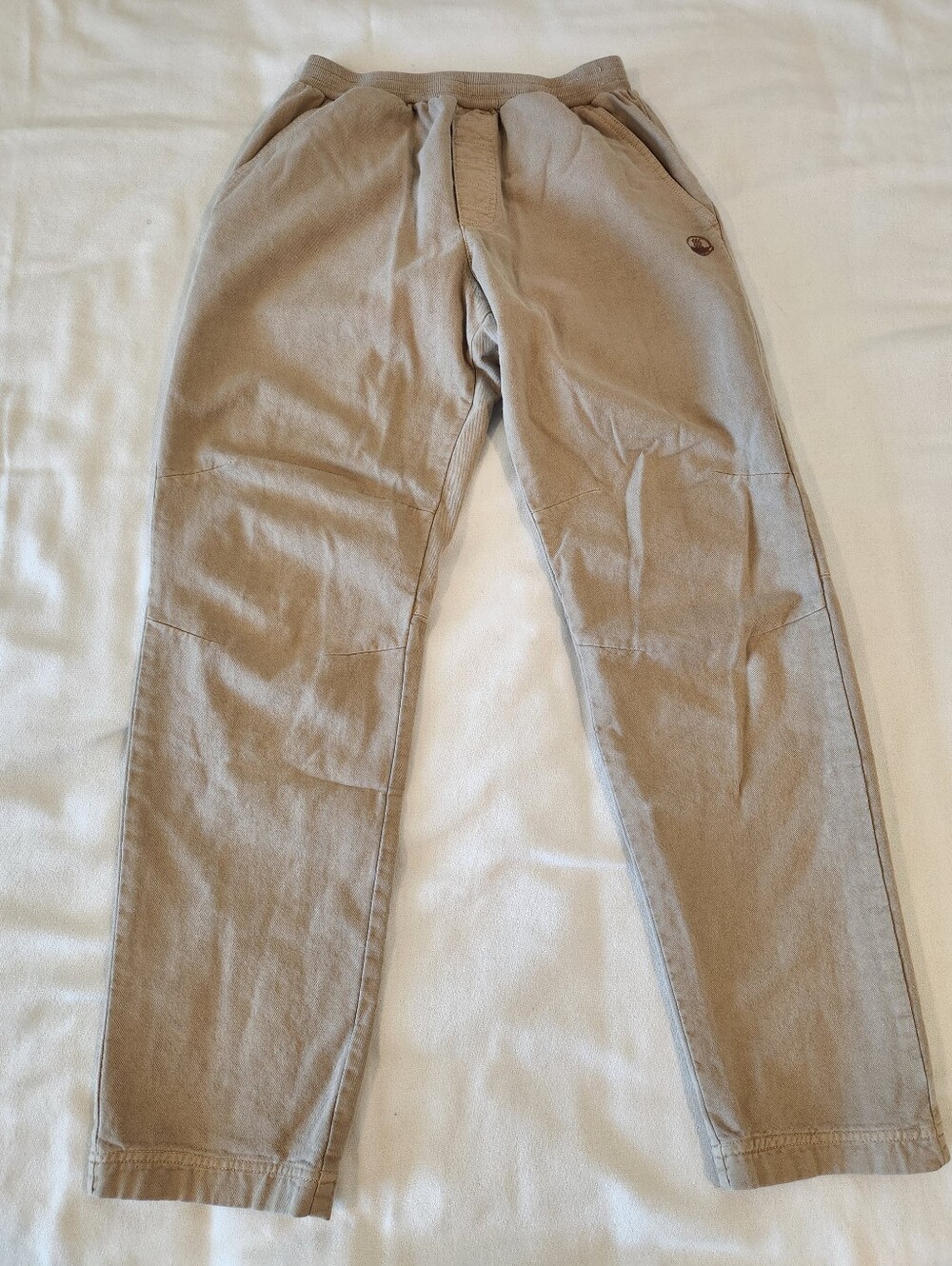 Crazy Shirts Hawaii Coffee Dyed Cotton Pants Men’s Size Small Khaki Tan